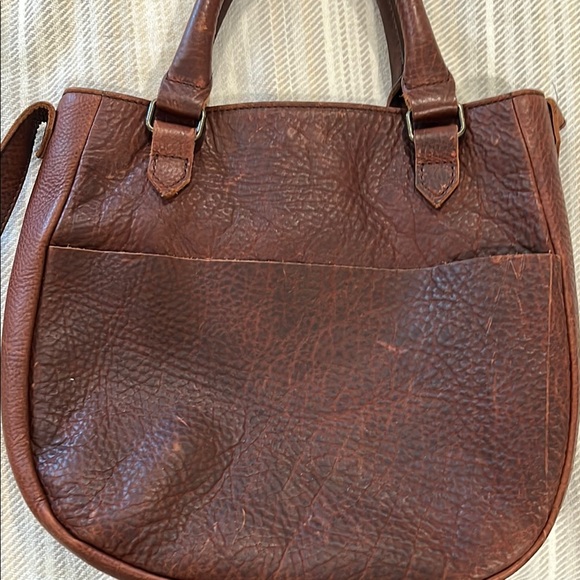 Brown Leather Tote Bag - Picture 2 of 5